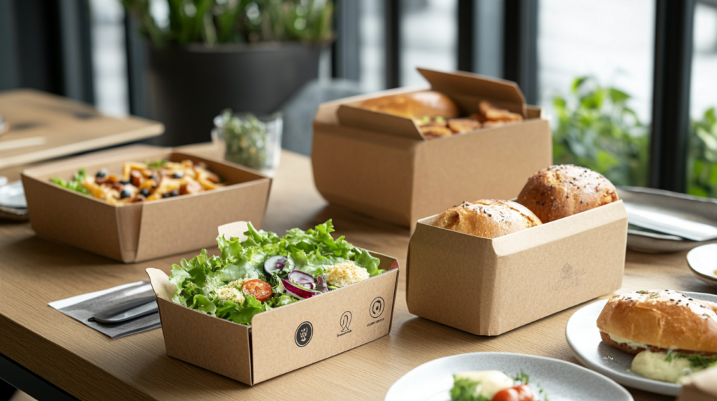 Bedruckte Foodboxen mit Logo