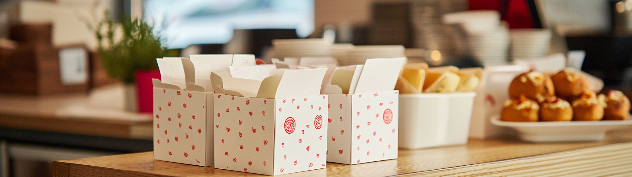 Bedruckte Take-Away Verpackungen: Lieblinge aller Lieferdienste